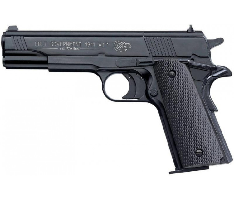 Пистолет пневматический Colt Government 1911 A1 Schwarz