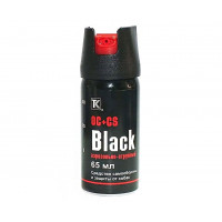Баллон аэрозольный Black, 65 мл. (OC+CS)..