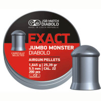 Пуля пневматическая JSB Diabolo Exact Jumbo Monster,  5,52мм, 1,645гр., 25,39gr ..